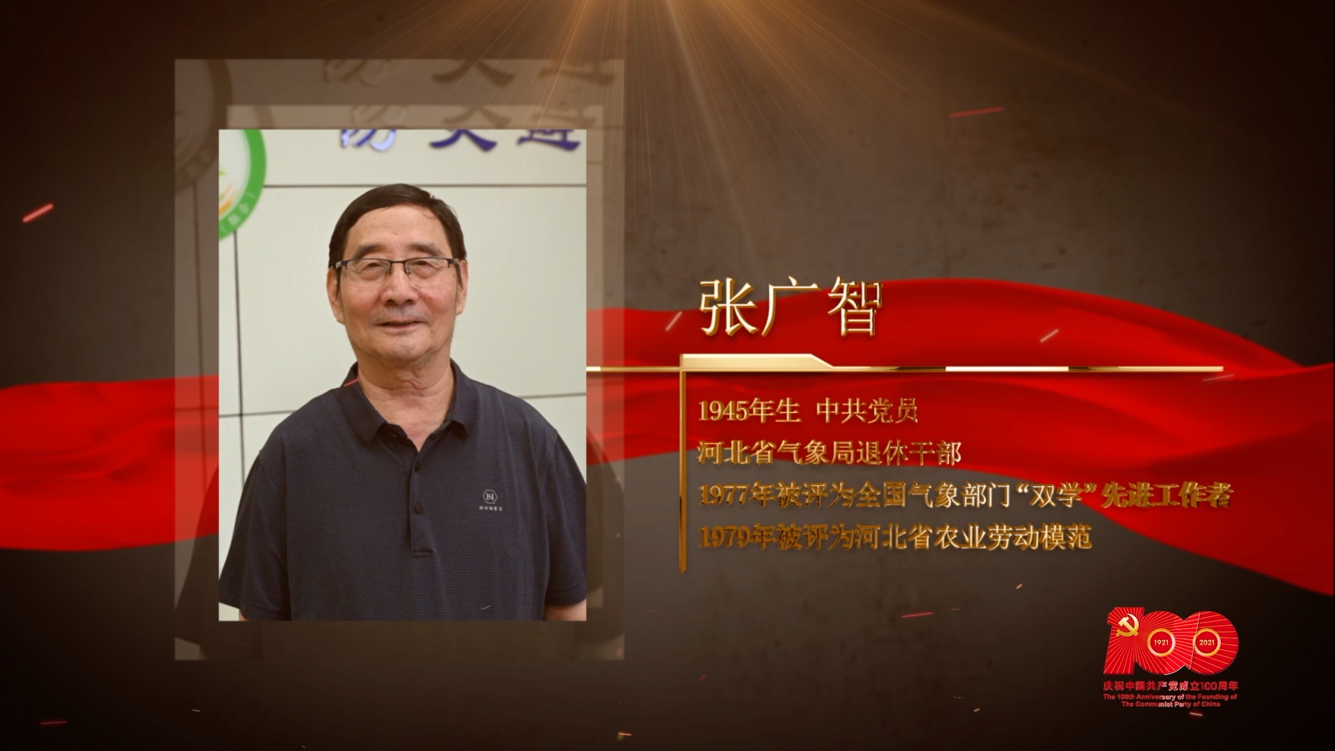 【百名勞模對黨說】張廣智：愿為氣象工作服務(wù)一生
