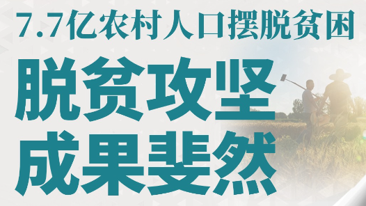 奮進(jìn)強(qiáng)國路 闊步新征程·數(shù)說中國丨脫貧攻堅(jiān)成果斐然
