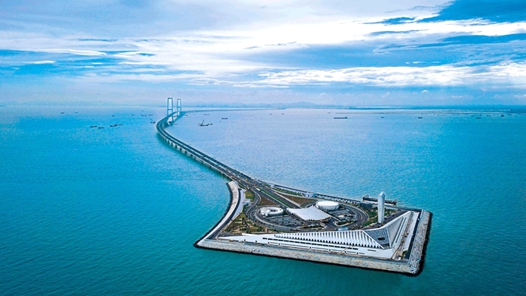 奮進(jìn)強(qiáng)國路 闊步新征程·親歷重大工程建設(shè)丨深中通道加速兌現(xiàn)大灣區(qū)“半小時(shí)交通圈”