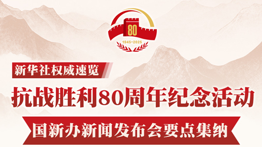 抗戰(zhàn)勝利80周年紀(jì)念活動國新辦新聞發(fā)布會要點(diǎn)集納