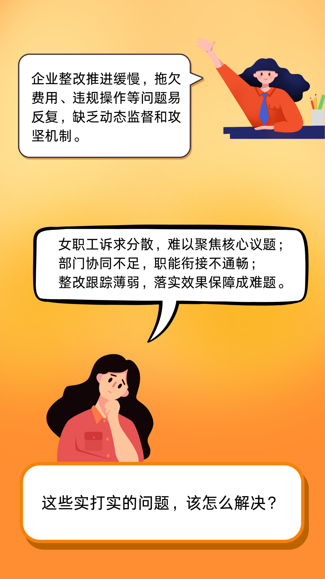 女職工權(quán)益保護存在哪些問題？（第二頁）