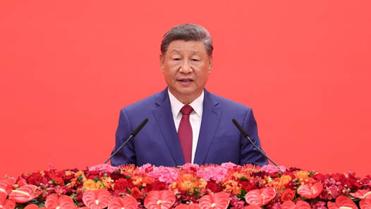 紀(jì)念抗戰(zhàn)勝利80周年丨向著人類持久和平、共同繁榮的光明未來攜手前行——習(xí)近平主席在紀(jì)念中國人民抗日戰(zhàn)爭暨世界反法西斯戰(zhàn)爭勝利80周年招待會上的重要講話匯聚和平穩(wěn)定進(jìn)步力量