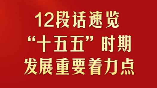 12段話速覽“十五五”時期發(fā)展重要著力點
