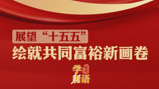 學(xué)習(xí)新語(yǔ)·展望“十五五”｜繪就共同富裕新畫卷