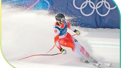 高山滑雪男子滑降比賽結(jié)束 瑞士隊摘得本屆冬奧會首金