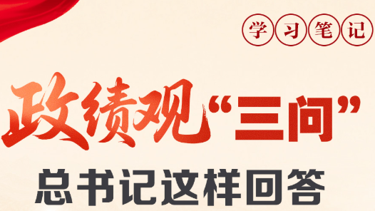 天天學習｜政績觀“三問” 總書記這樣回答