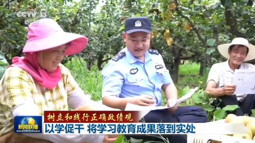 樹立和踐行正確政績觀｜以學促干 將學習教育成果落到實處