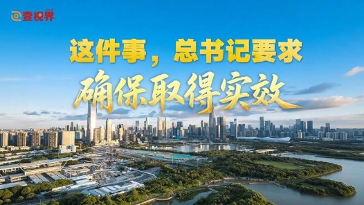壹視界·時習新語｜這件事，總書記要求確保取得實效